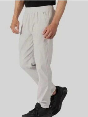 NWOT Soybu Men's M Light Gray Jogger Pants Lightweight Stretch